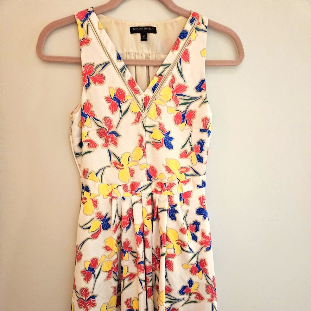 Banana Republic Summer Floral Dress